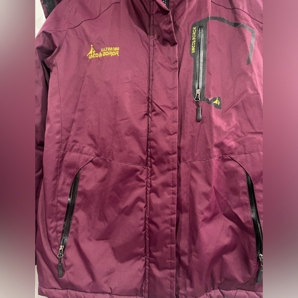 Unco & Boror Jacket Fleece Lined with Hood Moerdeng Vator 189 - Picture 2 of 9